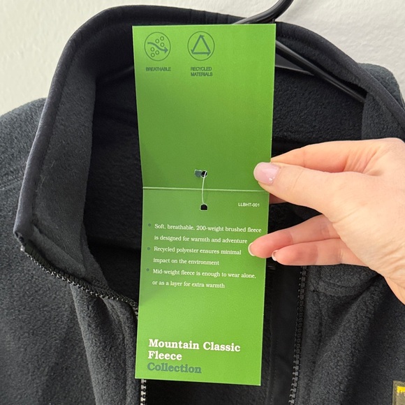 Brand New Women’s L.L. Bean Mountain Classic Fleece - Picture 7 of 9